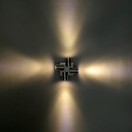 Lampe Nachttischlampe Wandleuchte Schlafzimmer Wohnzimmer Hotel Korridor Moderne minimalistische kreative Kreuz WandleuchteV