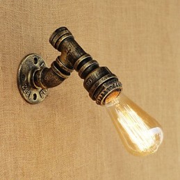 Country Retro Vintage Malerei Funktion für Mini-Stil Umgebungslicht Wandleuchten Wandleuchte