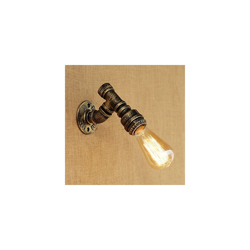 Country Retro Vintage Malerei Funktion für Mini-Stil Umgebungslicht Wandleuchten Wandleuchte
