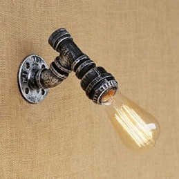 Country Retro Vintage Malerei Funktion für Mini-Stil Umgebungslicht Wandleuchten Wandleuchte