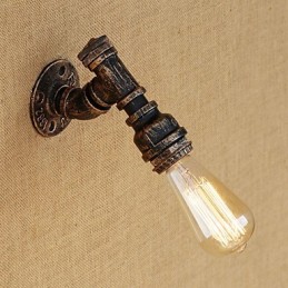 Country Retro Vintage Malerei Funktion für Mini-Stil Umgebungslicht Wandleuchten Wandleuchte