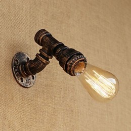 Country Retro Vintage Malerei Funktion für Mini-Stil Umgebungslicht Wandleuchten Wandleuchte