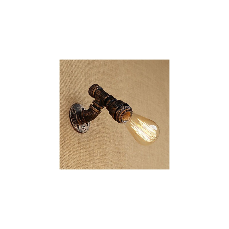Country Retro Vintage Malerei Funktion für Mini-Stil Umgebungslicht Wandleuchten Wandleuchte