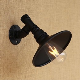 Country Retro Malerei Feature für Mini-Stil Ambientelicht Wandleuchten Wandleuchte