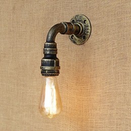Country Retro Vintage Malerei Funktion für Mini-Stil Umgebungslicht Wandleuchten Wandleuchte