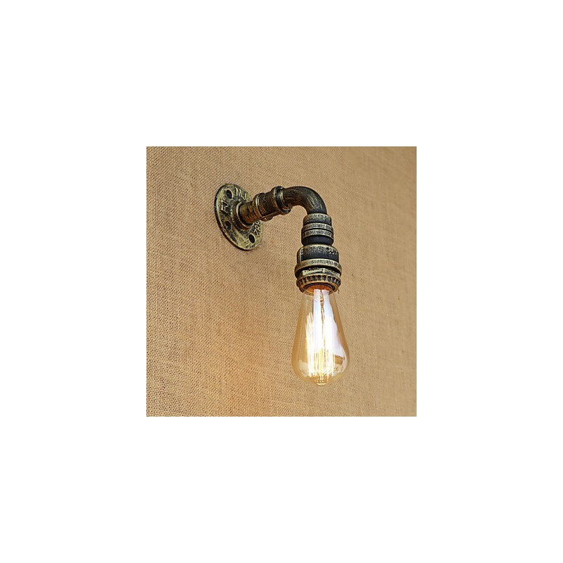 Country Retro Vintage Malerei Funktion für Mini-Stil Umgebungslicht Wandleuchten Wandleuchte