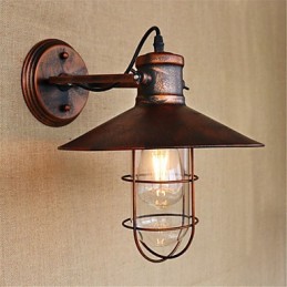 Rustikale Lodge Country Retro-Malerei-Funktion für Mini-Stil Downlight Wandleuchten