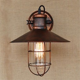 Rustikale Lodge Country Retro-Malerei-Funktion für Mini-Stil Downlight Wandleuchten