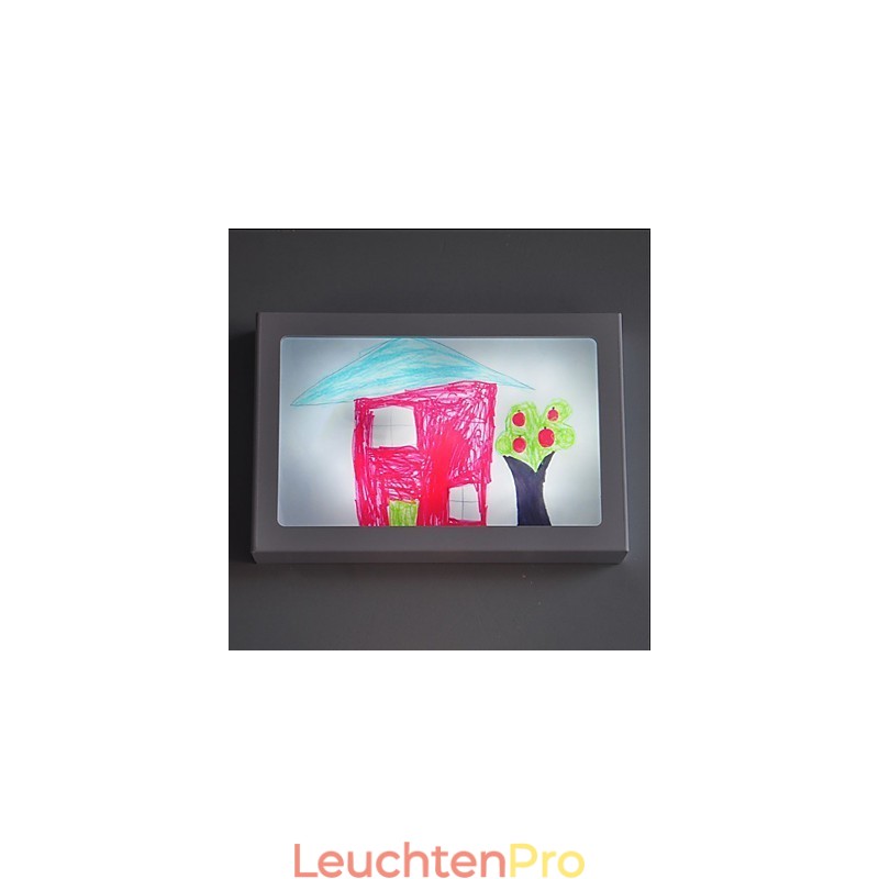 Integrierte moderne zeitgenössische moderne zeitgenössische Malerei-Funktion für Ambient Light Wandleuchten