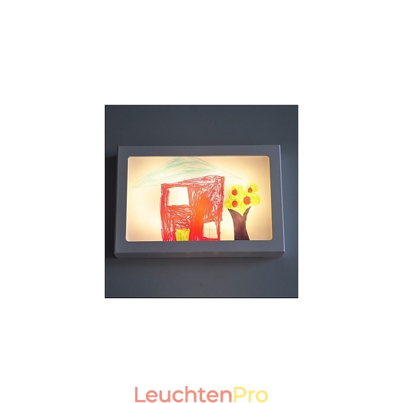 Integrierte moderne zeitgenössische moderne zeitgenössische Malerei-Funktion für Ambient Light Wandleuchten