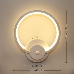 Moderne minimalistische kreative Nachttischlampe eingebettete Lampe Eingang Treppe Schlafzimmer Wandbeleuchtung