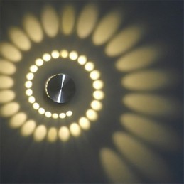 Moderne Licht Aluminium Unterputz Wandleuchte Integrierte