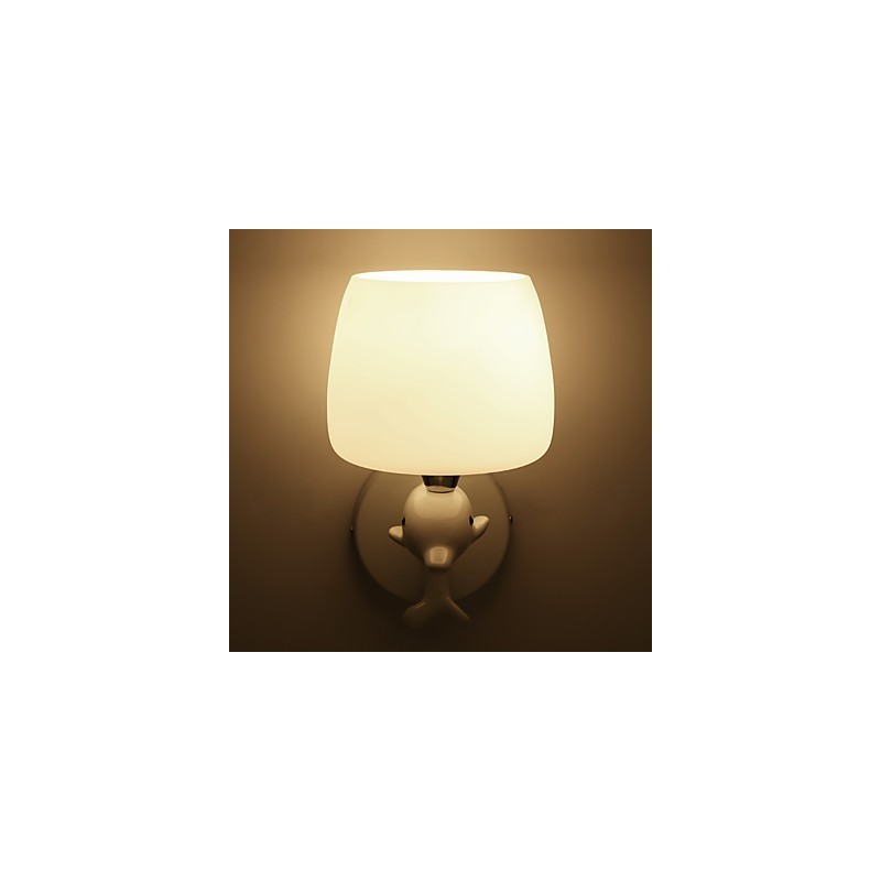 Moderne zeitgenössische Malerei Funktion für Augenschutz Umgebungslicht Wandleuchten Wandleuchte