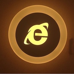Integrierte moderne zeitgenössische moderne zeitgenössische Malerei-Funktion für Ambient Light Wandleuchten