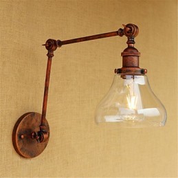 Land Retro Galvanisierte Funktion für Mini Stil Augenschutz Umgebungs Licht Schaukel Arm Lichter Wand