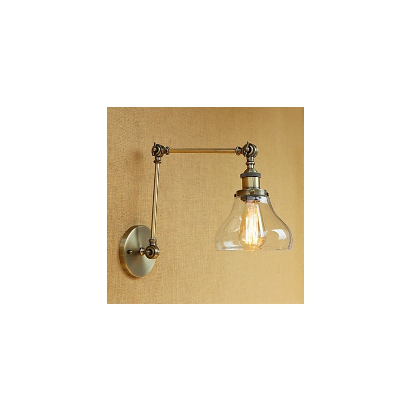 Land Retro Galvanisierte Funktion für Mini Stil Augenschutz Umgebungs Licht Schaukel Arm Lichter Wand