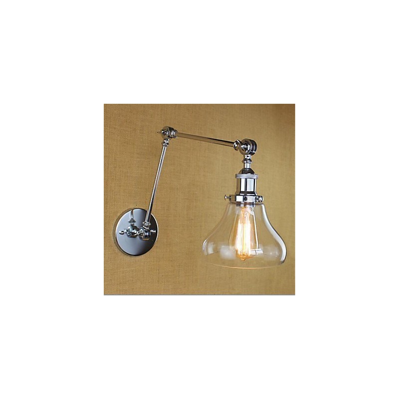 Land Retro Galvanisierte Funktion für Mini Stil Augenschutz Umgebungs Licht Schaukel Arm Lichter Wand