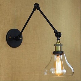 Land Retro Galvanisierte Funktion für Mini Stil Augenschutz Umgebungs Licht Schaukel Arm Lichter Wand