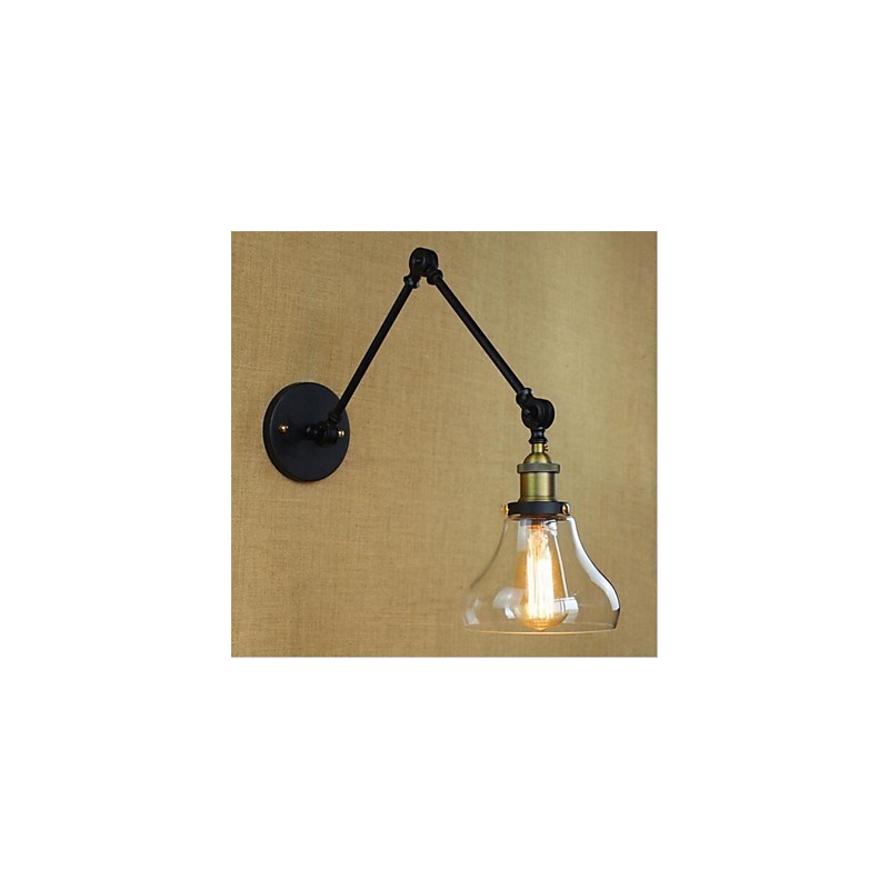 Land Retro Galvanisierte Funktion für Mini Stil Augenschutz Umgebungs Licht Schaukel Arm Lichter Wand