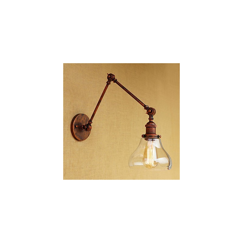 Land Retro Galvanisierte Funktion für Mini Stil Augenschutz Umgebungs Licht Schaukel Arm Lichter Wand