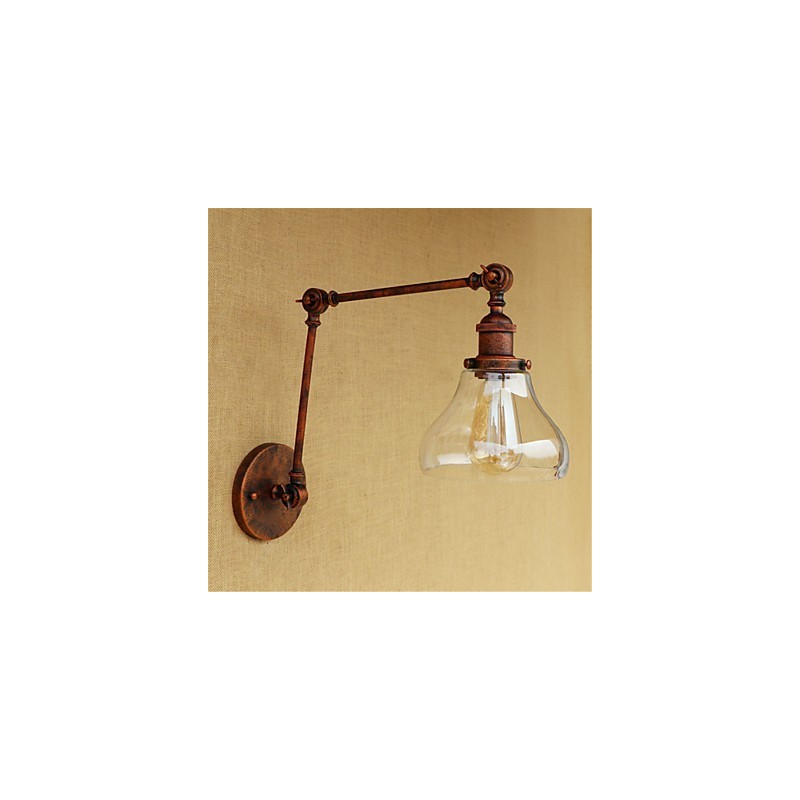 Land Retro Galvanisierte Funktion für Mini Stil Augenschutz Umgebungs Licht Schaukel Arm Lichter Wand