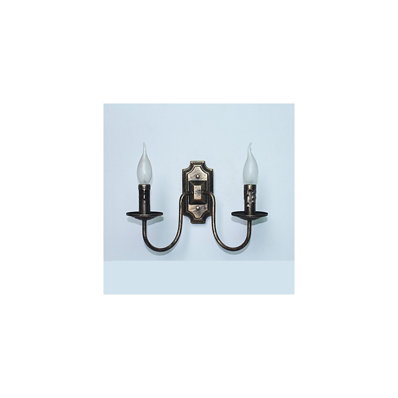 Retro Einfache Wand Lampe Korridor Flur Doppel Kopf Lampe Schlafzimmer Wohnzimmer Wand Lampe Beleuchtung