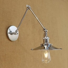 Moderne zeitgenössische Country Retro galvanisierte Funktion für Swing Arm Ambient Light Swing