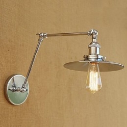 Moderne zeitgenössische Country Retro galvanisierte Funktion für Swing Arm Ambient Light Swing