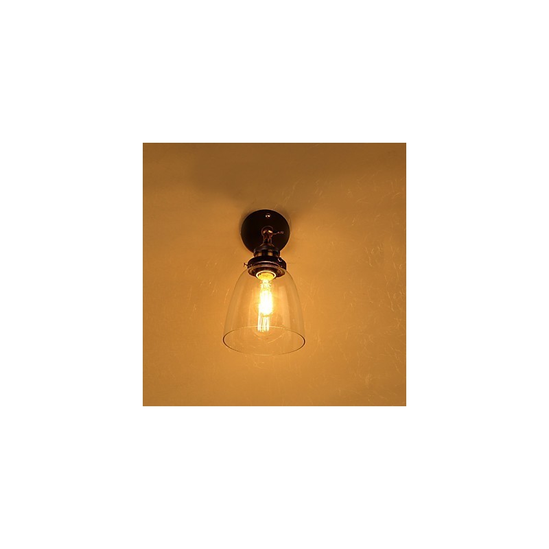 Moderne zeitgenössische traditionelle klassische rustikale Lodge Moderne zeitgenössische Bronze-Funktion für Downlight-Wandleuchten