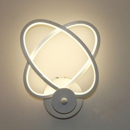 Kreative Wandleuchte Nachttisch Wand Flur Studie Mode Aluminium Lampe