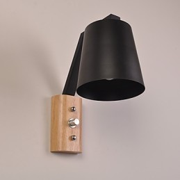 Modernes zeitgenössisches Landhaus-Schwarzoxid-Finish für Downlight-Wandleuchten