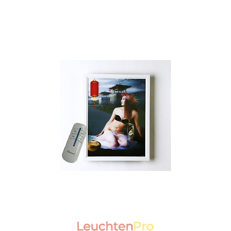 Integrierte moderne zeitgenössische moderne zeitgenössische Malerei-Funktion für Ambient Light Wandleuchten