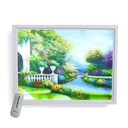 Integrierte moderne zeitgenössische moderne zeitgenössische Malerei-Funktion für Ambient Light Wandleuchten