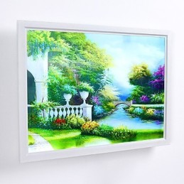Integrierte moderne zeitgenössische moderne zeitgenössische Malerei-Funktion für Ambient Light Wandleuchten