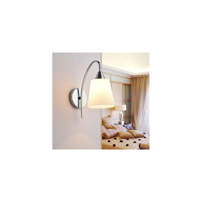 Glaswandlampe Wandleuchten Metallsockel für Wandleuchte