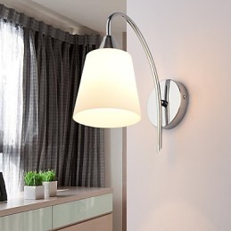 Glaswandlampe Wandleuchten Metallsockel für Wandleuchte