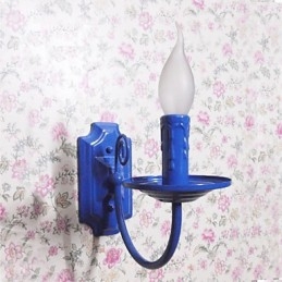 Einfache Moderne Wandleuchte Kerze Einzelkopflampe Flur Nachttischlampe