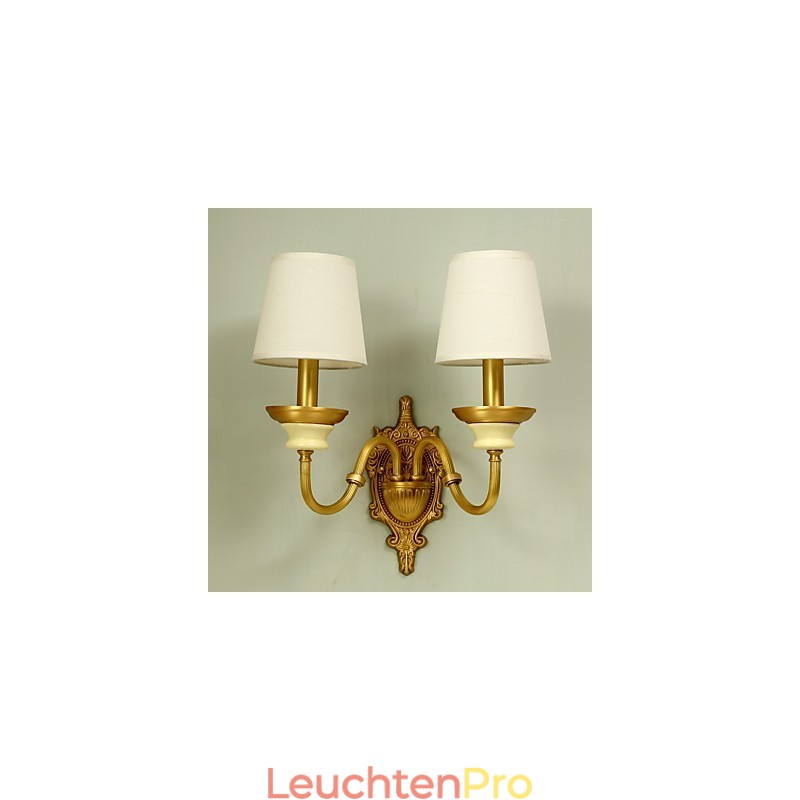 Einfaches Landhaus, traditionelles klassisches Messing-Feature für Wandleuchten im Mini-Stil, Uplight-Wandleuchter
