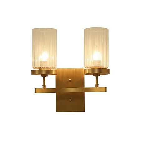 Traditionelles klassisches Landhaus-Messing-Feature für Wandleuchten im Mini-Stil