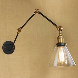 Einfache Vintage-Landhaus-Retro-Malerei-Funktion für Schwenkarm-Augenschutz-Umgebungslicht
