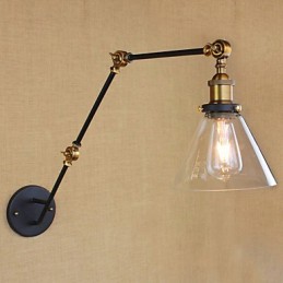 Einfache Vintage-Landhaus-Retro-Malerei-Funktion für Schwenkarm-Augenschutz-Umgebungslicht