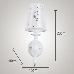 Moderne zeitgenössische galvanisierte Feature Uplight Wandleuchten Wandleuchte