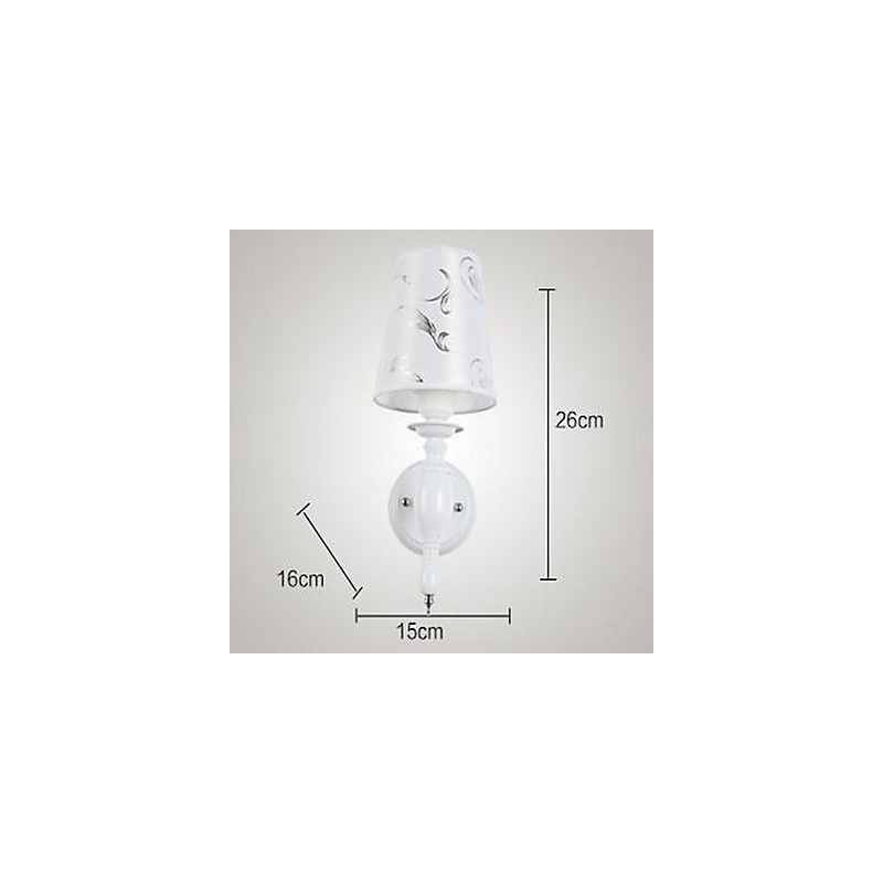 Moderne zeitgenössische galvanisierte Feature Uplight Wandleuchten Wandleuchte
