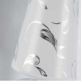 Moderne zeitgenössische galvanisierte Feature Uplight Wandleuchten Wandleuchte