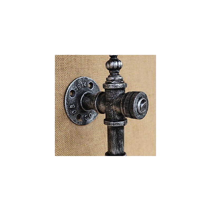 Retro Nostalgie Mit Schalter Cafe Bar Restaurant Gang Wasser Rohr Flasche Wand Lampe