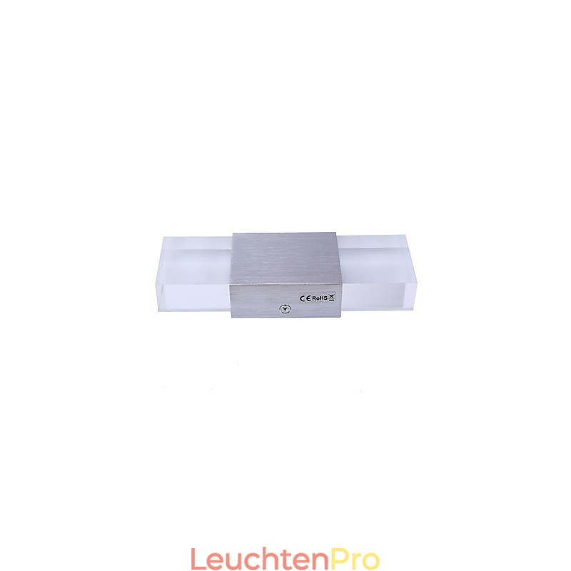 6 Leuchtstoffröhrenfassungen, moderne zeitgenössische glänzende Funktion für Umgebungslicht, Wandleuchten, Wandleuchte