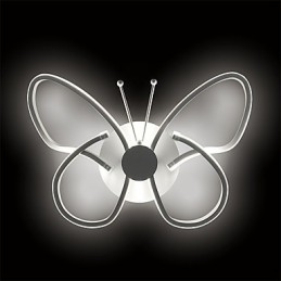 Moderne Wandleuchten Schmetterlingsform Kreative Metall Acryl Wohnzimmer Flur Schlafzimmer Hotelzimmer Nachttischlampe