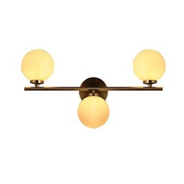 Glas-Wandleuchte, moderne zeitgenössische Bronze-Funktion für Mini-Stil Uplight Wandleuchten Wandleuchte