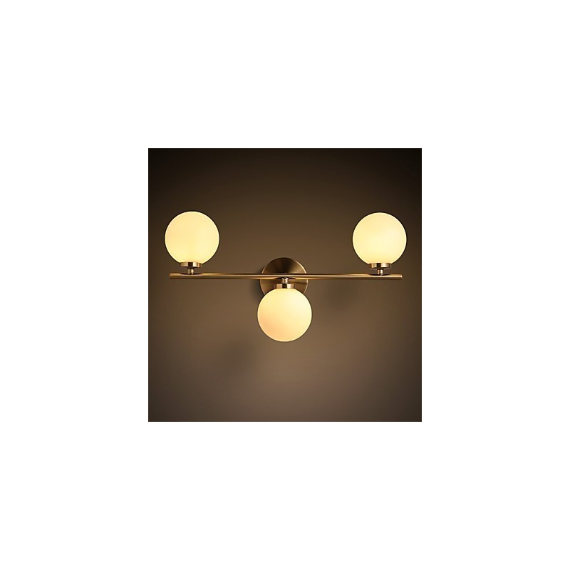 Glas-Wandleuchte, moderne zeitgenössische Bronze-Funktion für Mini-Stil Uplight Wandleuchten Wandleuchte