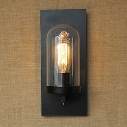 Kreative moderne minimalistische Restaurant Bar Amerikanischen land gang treppen Edison wand
